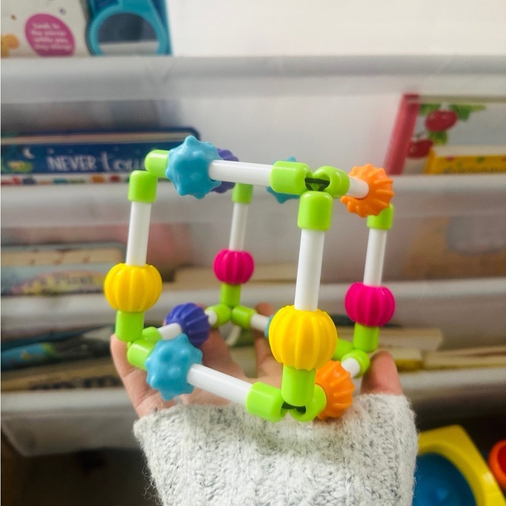 2 / $10 ‼️
 Fat Brain Quibbi Geometric Baby Toy